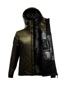 ENGAGE JACKET WOMENS -Thrudark Shop EngageWomensGreenOpen 1