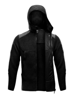 MANTRA BLACK OPS FLEECE -Thrudark Shop MantraBlackOpsBlackOpen