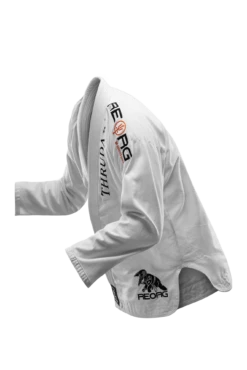 THRUDARK X REORG LIGHTWEIGHT NQG GI -Thrudark Shop NQGxReOrgGi White JACKET LEFT