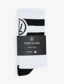 Crew Insignia Stretch-cotton Blend Socks