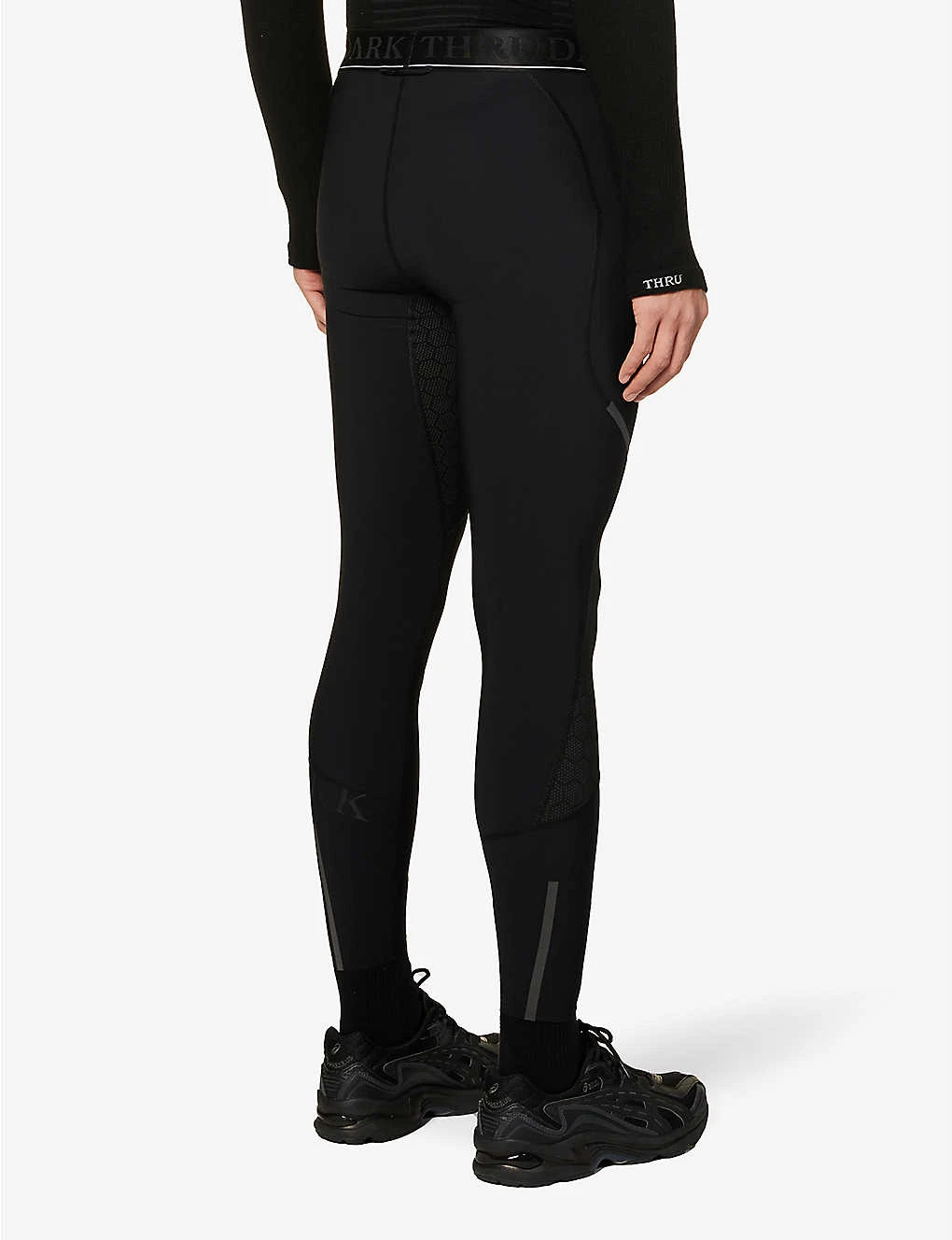Force Velocity Logo-print Tapered-leg Stretch-woven Leggings 6 Force Velocity Logo-print Tapered-leg Stretch-woven Leggings - Image 4