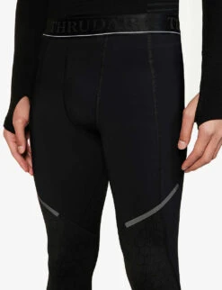 Force Velocity Logo-print Tapered-leg Stretch-woven Leggings 11 Force Velocity Logo-print Tapered-leg Stretch-woven Leggings -Thrudark Shop R04119451 BLACK ALT04