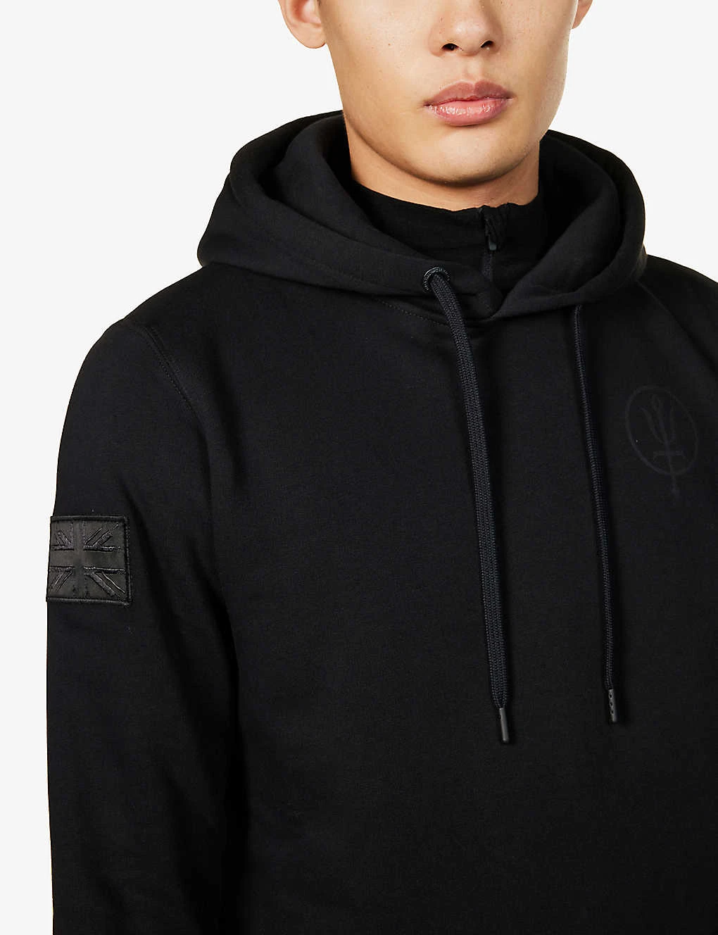 Vader Logo-print Organic-cotton And Recycled-polyester-blend Hoody 7 Vader Logo-print Organic-cotton And Recycled-polyester-blend Hoody - Image 5