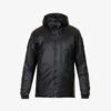 Engage Brand-patch Funnel-neck Padded Shell Jacket -Thrudark Shop R04145625 BLACK M