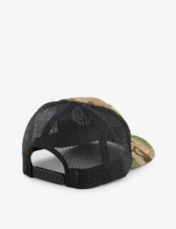 Brand-embroidered Camouflage-pattern Woven Trucker Cap -Thrudark Shop R04145638 MULTICAMARID ALT02