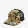 Brand-embroidered Camouflage-pattern Woven Trucker Cap -Thrudark Shop R04145638 MULTICAMARID M