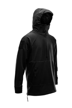 RŌNIN ONO TECH HOODY -Thrudark Shop RoninShurakenSnowHoodyRight