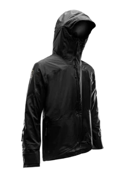 RŌNIN TANTO FULL ZIP SNOW JACKET -Thrudark Shop RoninTantoJacketBlackRight 1