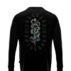 INSIGNIA LONG SLEEVE T-SHIRT - SNAKES & DAGGERS 2 INSIGNIA LONG SLEEVE T-SHIRT - SNAKES & DAGGERS -Thrudark Shop Snake DaggerBlackL SBack
