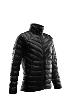 ITHAX FUNNEL JACKET WOMENS -Thrudark Shop WomensIthax NonHooded Black RIGHT